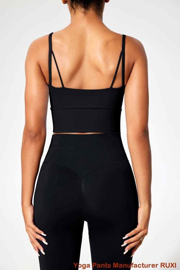 بنطلون يوغا مع جيوب RUXI ar153