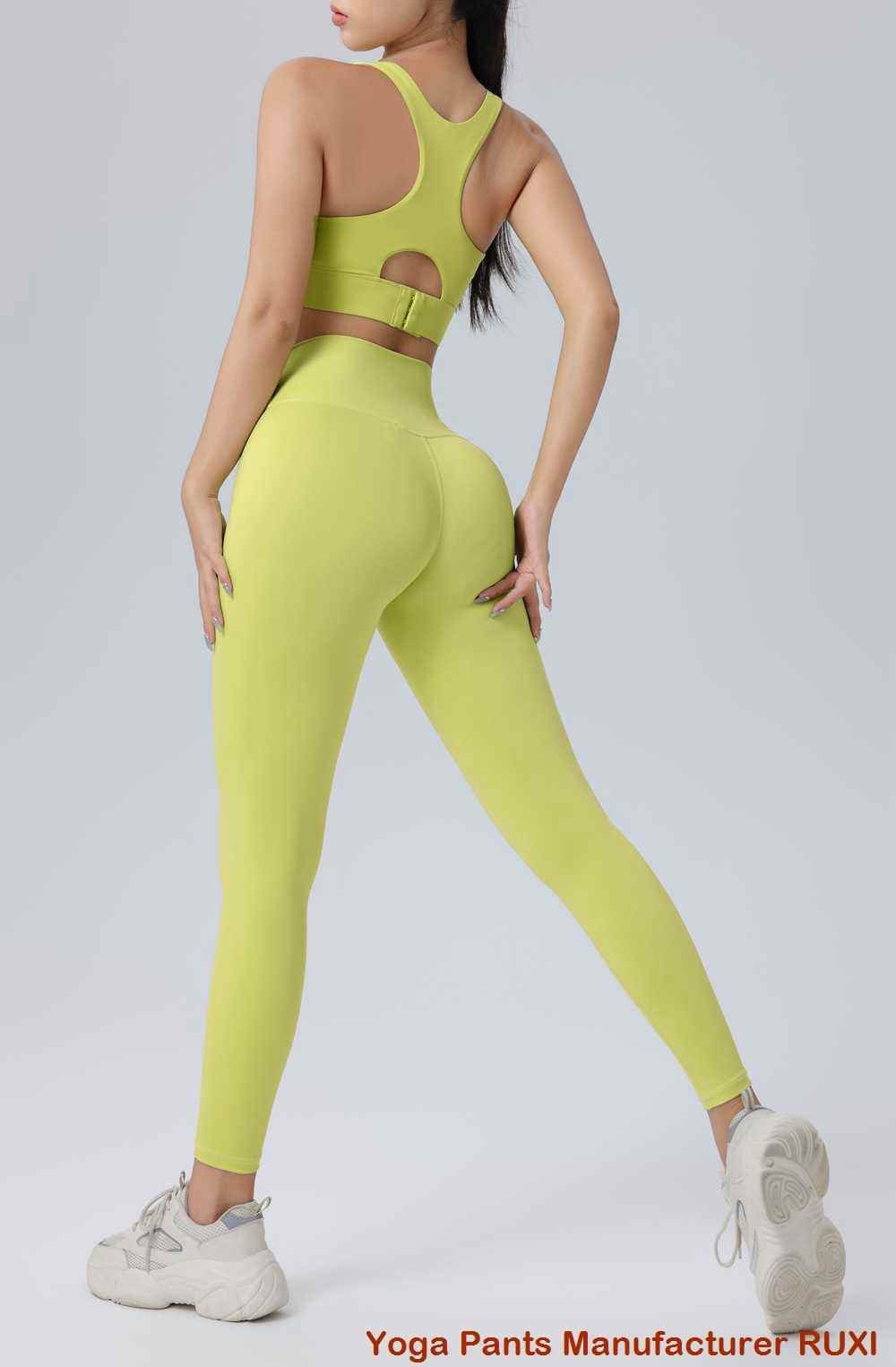 بنطال يوغا بقصّة بوت كات مع جيوب