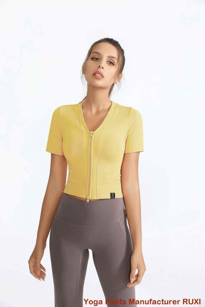 أجمل بنطلونات اليوغا RUXI ar3646