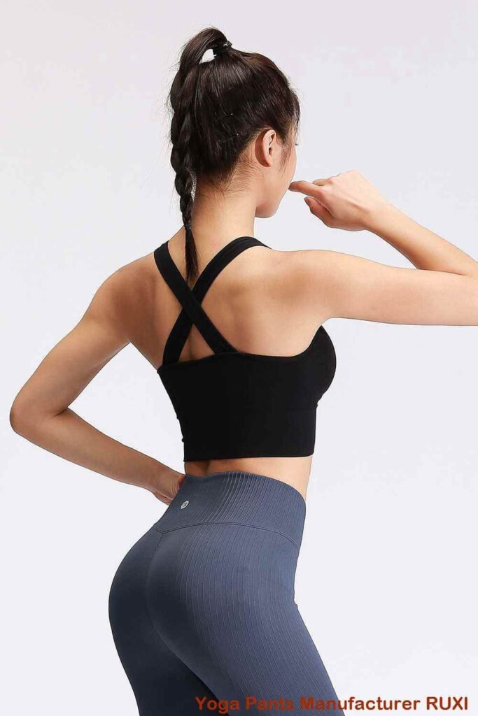 بنطال ضيق مع جيوب بسحاب RUXI