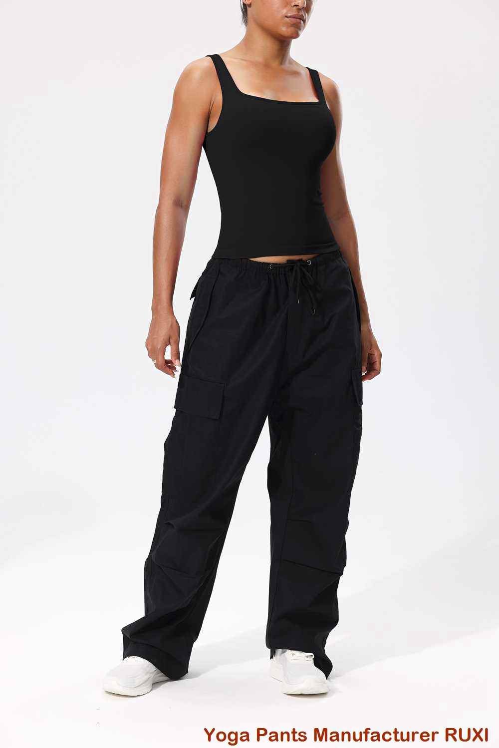 بنطال سميك مع جيوب RUXI ar257