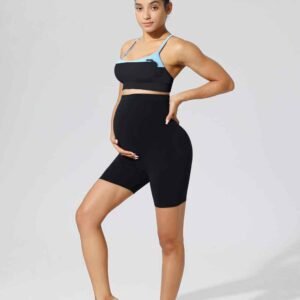 شورت الجري باللون الأسود RUXI