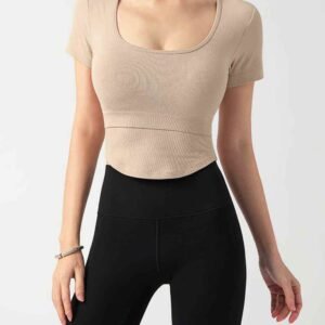 بنطلون ضيق بدون درز أمامي RUXI