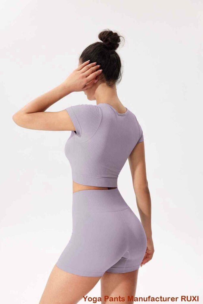 بنطلون يوغا رمادي RUXI ar120